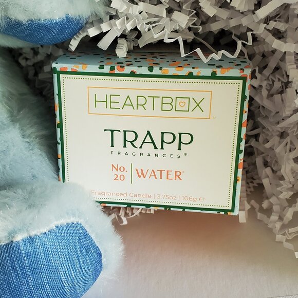 Build a Bear Workshop Heart Box Stuffed Bear & Candle Set Discontinued NEW - Picture 2 of 5